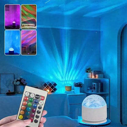 🌌 PROMO LIMITÉE 50% DE RÉDUCTION ! 💥 Projecteur Aurore avec Télécommande – 16 Couleurs, Immersif, Idéal Cadeau ✨