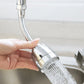 🚰 Rallonge de robinet rotative 720° – 2 modes (agrégatif/arrosage), tête flexible 360° – Matériau ABS + inox, installation facile sans outil – Idéal pour évier de cuisine 🍳✨