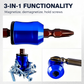 🔩🧲 PROMO -50% ! Anneau Magnétique pour Embouts de Tournevis 3-en-1 – Maintien Solide, Aluminium & Double Aimant (15,3 g)