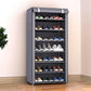 👟 50% DE RÉDUCTION! 🧳 Étagère à Chaussures Multi-Niveaux Anti-Poussière avec Housse – Gain de Place, Structure Robuste & Idéale pour l'Entrée 🚪