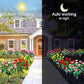 💐☀️🏡 PROMO -50% ! Lumière Solaire sur Piquet "Fleur d'Azalée" – Étanche, Auto-On/Off, 2 Modes (70 cm)