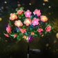 💐☀️🏡 PROMO -50% ! Lumière Solaire sur Piquet "Fleur d'Azalée" – Étanche, Auto-On/Off, 2 Modes (70 cm)