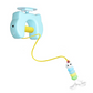 🐱🪀🪶 PROMO LIMITÉE -50% ! Jouet pour Chat Rétractable Automatique – Mouvement Aléatoire, USB Rechargeable (Rose/Bleu)