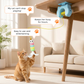🐱🪀🪶 PROMO LIMITÉE -50% ! Jouet pour Chat Rétractable Automatique – Mouvement Aléatoire, USB Rechargeable (Rose/Bleu)