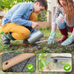 🌿🔧 PROMO FLASH 50% ! Fourche à Désherber Multifonctionnelle – Manche Bois, Acier Inoxydable, Double Action Pousser/Tirer, 2 Tailles, Idéale Jardinage 🌱