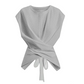 👗✨☀️ PROMO -50% ! Robe Plissée à Manches Courtes avec Poches – Légère, Confortable & Parfaite pour l'Été (Blanc/Gris/Noir, S-2XL)