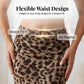 👗 OFFRE SPÉCIALE : 50% DE RÉDUCTION ! 🐆 Jupe Longue Fluide Imprimé Léopard – Taille Haute, Tissu Léger & Style Polyvalent ✨