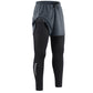 📱👖 PROMO LIMITÉE -50% ! Collant 2-en-1 Homme – Compression & Short, Respirant, Poche Téléphone, 3 Couleurs, S-3XL
