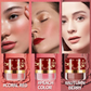 💄✨🌸 ACHETEZ 1, OBTENEZ 1 GRATUIT ! Fard à Joues en Poudre Portable avec Houppette – 3 Teintes, Texture Ultra-Fine & Application Facile (30g)