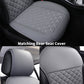 🪑🚗💺 PROMO -50% ! Coussin de Siège Auto en Cuir PU – Imperméable, Antidérapant & Confortable (4 Modèles, Ajustement Universel)