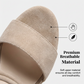 ☀️ Sandales à talons compensés pour femmes – Confortables, stables et élégantes – idéales avec une robe d'été, un short ou pour une journée en ville – semelle amortissante pour les longues promenades 🌸