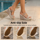 ☀️ Sandales à talons compensés pour femmes – Confortables, stables et élégantes – idéales avec une robe d'été, un short ou pour une journée en ville – semelle amortissante pour les longues promenades 🌸