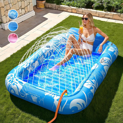 ⏳Durée limitée -50 %💥Chaise longue gonflable pour piscine avec coussin