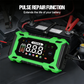 🔋🚗🛡️ PROMO -50% ! Chargeur de Batterie Voiture Intelligent 12V 6A – Réparation par Impulsions, Écran LCD, Sécurité Maximale