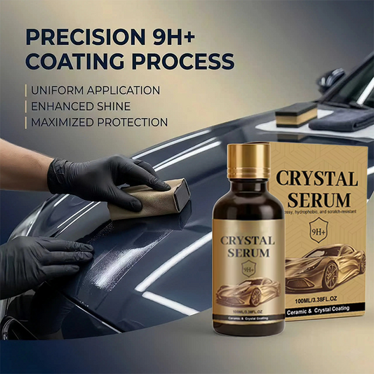 🚗✨ ACHETEZ 1, RECEVEZ 1 GRATUIT ! Kit de Revêtement Céramique Voiture – Sérum Crystal, Éclat Miroir & Protection 9H+