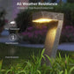 ⏳🏡💡 REMISE LIMITÉE -50% ! Lampadaires Solaires Créatifs en Forme de 7 – Étanches IP65, 6 LEDs & 12h Autonomie (Lot de 4, Noir)
