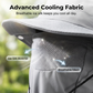 🧢 50% DE RÉDUCTION 🎣 Chapeau de pêcheur respirant avec masque facial détachable – UPF 50+, léger & idéal pour les activités en plein air – Protection solaire totale, parfait pour le jardin, la pêche ou la randonnée 🛡️