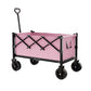 🛒 Chariot Pliable Extérieur – Oxford 600D & Acier Carboné – 80kg/130L & Roues 360° for Pique-Nique & Jardinage