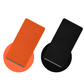 🥳🛋️✨ BEST-SELLER 2026 -50% ! Support de Téléphone Pliable en Silicone – Réglable, Antidérapant & Ultra-Mince (Noir/Orange)