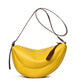 Sac Croissant Minimaliste en Cuir Véritable