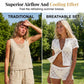 💐50% DE RÉDUCTION ! Short & Haut Crochet Aéré – Frais, Féminin & Tendance 🌸🌿【Offre Flash】