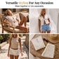 💐50% DE RÉDUCTION ! Short & Haut Crochet Aéré – Frais, Féminin & Tendance 🌸🌿【Offre Flash】