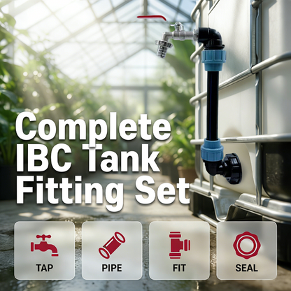 Kit complet de raccords pour réservoir IBC