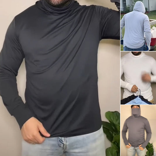 Sweat à capuche léger pour homme, à séchage rapide et avec protection UV