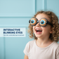 Lunettes folles clignotantes à tirette pour enfants