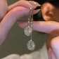 💎✨🔥 50% OFF – Artificial Crystal Tassel Earrings (Drop Style) | Face-Flattering Length, Anti-Tarnish, Dress Up or Down