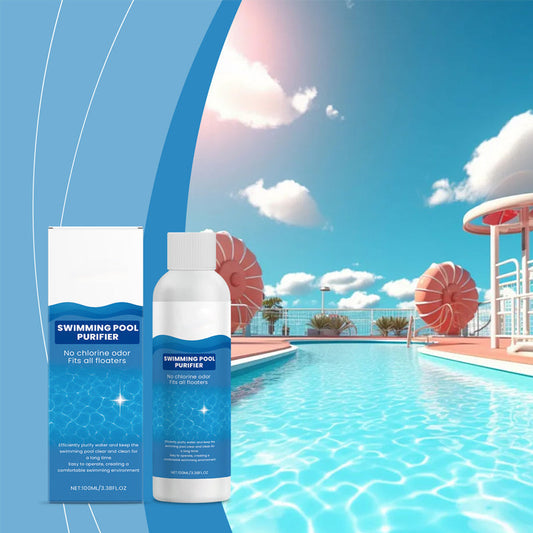 💧🌊🚀 PROMO -60% ! Liquide de Rinçage au pH Neutre – Élimine Eau Verte, Sans Odeur de Chlore (130 ml)