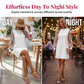 👗🌸☀️ PROMO -50% ! Robe à Manches en Maille Brodée de Fleurs pour Femme – Design Romantique, Tissu Léger & Parfaite pour les Journées Ensoleillées (Blanc/Noir, S-5XL)