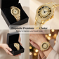 ⌚💎✨ PROMO -50% ! Montre Homme Cadran Rotatif Serti de Diamants – Lunette Tournante, Mouvement Quartz & Design Luxueux (Or/Argent)
