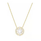 ⏳💎📿 Collier Danse en Strass Étincelant – Anti-Transpiration, Pierre Mobile & Halo de Cristaux (6 Couleurs, Chaîne O)