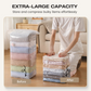 🧳 ACHETEZ 2, OBTENEZ 1 GRATUIT! 💨 Grand Sac de Rangement Sous Vide Compressible – Sans Pompe, Étanche & Idéal Pour Gagner De La Place Dans Les Valises Et À La Maison ✈️