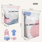🧳 ACHETEZ 2, OBTENEZ 1 GRATUIT! 💨 Grand Sac de Rangement Sous Vide Compressible – Sans Pompe, Étanche & Idéal Pour Gagner De La Place Dans Les Valises Et À La Maison ✈️