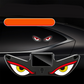 🔥🌟🚗 PROMO -50% ! Feu LED Solaire "Œil du Diable" pour Voiture – 4 Styles, Capteurs Lumière/Vibration, Installation Ventouse (1/4 Pièces)