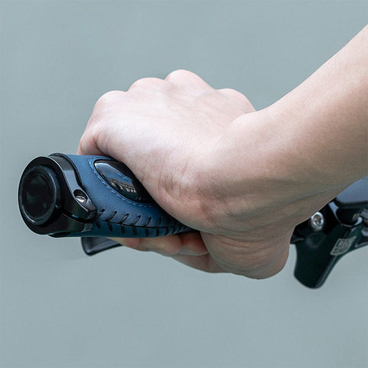 Poignées ergonomiques pour guidon de vélo avec repose-poignets