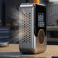 🔧 Gonfleur de Pneus Portable – Compresseur d’Air Intelligent – Batterie 3000 mAh & Type-C – Arrêt Automatique & Éclairage LED pour Urgences Routières 🛞
