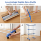 🧺 Séchoir à Linge Pliable sur Roues – séchage spacieux et déplacement sans effort ! ✨ Finis le encombrement et les séchoirs instables – profitez d’un intérieur ordonné et d’un usage pratique au quotidien. 🏡☀️
