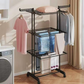 🧺 Séchoir à Linge Pliable sur Roues – séchage spacieux et déplacement sans effort ! ✨ Finis le encombrement et les séchoirs instables – profitez d’un intérieur ordonné et d’un usage pratique au quotidien. 🏡☀️