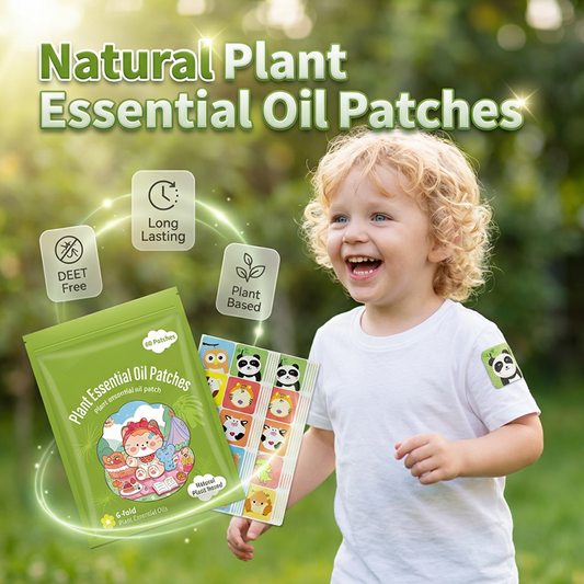 🦟✨🧒🌿 PROMO -50% ! Patchs Anti-Moustiques pour Enfants – Naturel, sans DEET, Jusqu'à 12h de Protection (Sachet/Boîte de 6/8/60/72 Patchs)