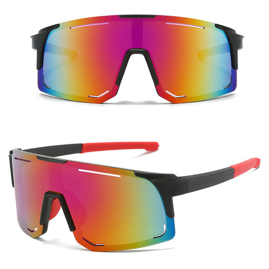 🌞🥽🔥 PROMO -50% ! Lunettes de Sport Cyclisme Anti-Vent – Grand Objectif Entourant, UV400 & Ventilation (10 Couleurs, PC Léger)