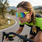 🌞🥽🔥 PROMO -50% ! Lunettes de Sport Cyclisme Anti-Vent – Grand Objectif Entourant, UV400 & Ventilation (10 Couleurs, PC Léger)
