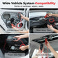 Outil de Diagnostic Universel pour Moteurs Auto – Compatible 12V, Pinces Cuivre & Test Instantané (Noir-Rouge)