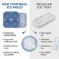 Moule à Glaçons Football ✅ Silicone Souple & Sans BPA | Idéal Soirées Match ⚽ -50% AUJOURD’HUI 🔥