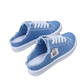 📢⏰👟 PROMO -50% ! Baskets Mules en Jean pour Femme – Style Effiloché, Semelle PVC & Confort Maxi (Bleu/Blanc/Noir, 36-43)