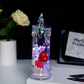 📢⏰🌹 PROMO -50% ! Bougie LED en Forme de Rose – Décoration Romantique, Sans Flamme, Piles (Rose/Bleu/Rouge)