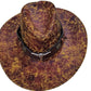 🎉 Soldes 2026 — Plus de 36 000 ventes !🤠 Chapeau de Cowboy Vintage à Large Bord & Lanière 🌵