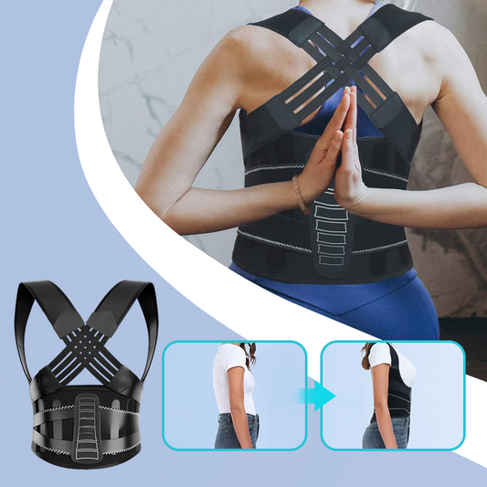 📢📢50 % DE RÉDUCTION !! ⏰Correcteur de posture dorsal universel, ajustable et fortement soutenant